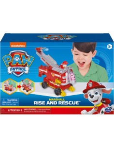 Vehículo de Rescate Marshall PAW Patrol con Dron y Proyectiles 2