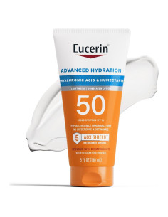 Loción Solar Eucerin SPF 50 con Ácido Hialurónico 150 ml