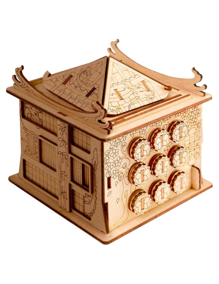 Juego de Escape ESC WELT Casa de Dragón - Rompecabezas 3D