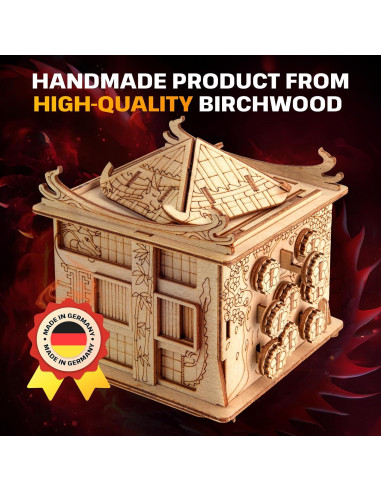 Juego de Escape ESC WELT Casa de Dragón - Rompecabezas 3D