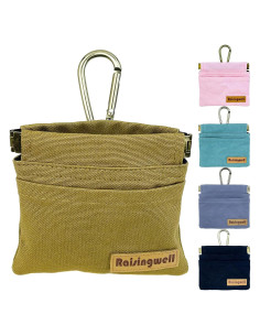 Bolsa de golosinas para perros Raisingwell DTP marrón