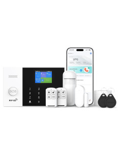 Sistema de Alarma Inteligente PGST WiFi GSM 4G Inalámbrico