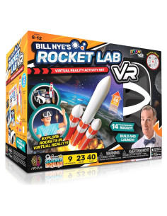 Kit de Ciencia VR Bill Nye Cohete 23 Piezas 8-12 Años
