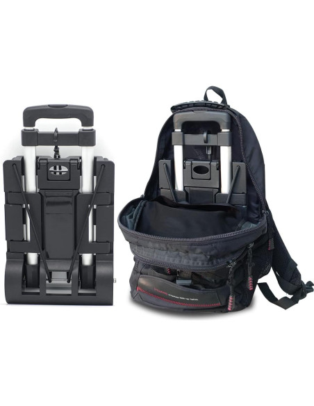 Carro de Mano Plegable ZHJINGYU 31.75 kg Aluminio 2 Ruedas