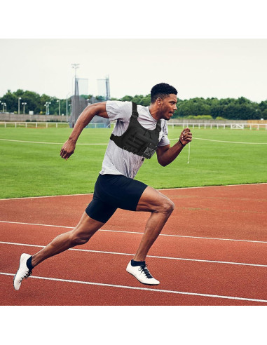 Bolsa de Pecho Koculemi para Deportes al Aire Libre - Negro