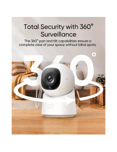 Cámara de Seguridad Interior Eufy C220 2K 360 Wi-Fi 2.4GHz 2