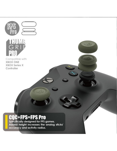Grips para Joystick Xbox Skull & Co. CQC y FPS - Set de 6