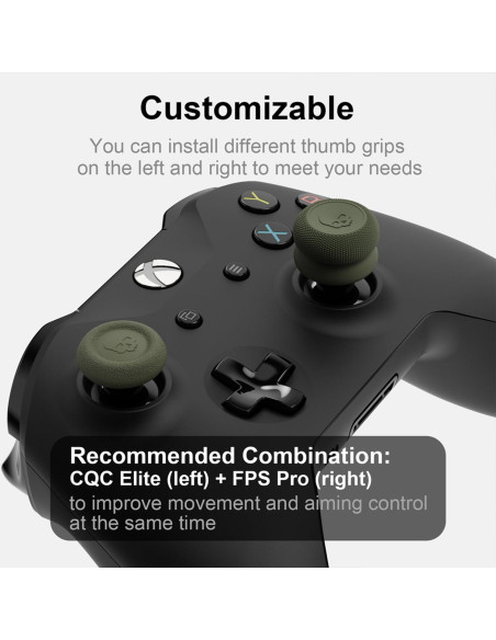 Grips para Joystick Xbox Skull & Co. CQC y FPS - Set de 6