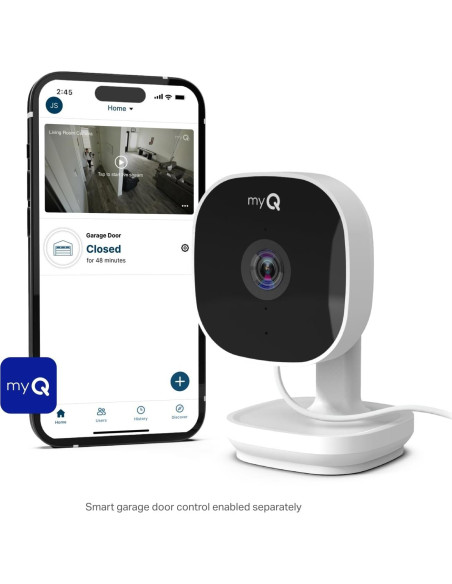 Cámara de Seguridad Interior myQ Chamberlain HD 1080p Cámara de Seguridad Interior myQ Chamberlain HD 1080p