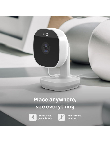 Cámara de Seguridad Interior myQ Chamberlain HD 1080p Cámara de Seguridad Interior myQ Chamberlain HD 1080p