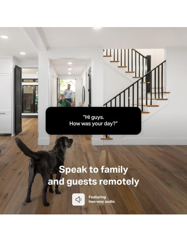 Cámara de Seguridad Interior myQ Chamberlain HD 1080p