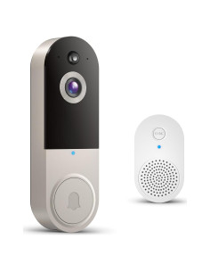 Cámara de Timbre de Video Wi-Fi Inalámbrica 1080p Lino