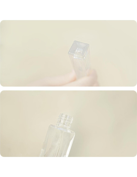 Kit de Botellas de Perfume Rellenables Glassfinity 10ml 16pcs