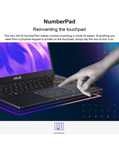 ASUS Vivobook Go 14" FHD, Celeron N4500, 4GB RAM, 64GB