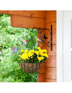 Kits de Pintura de Diamantes Vcekract 8 Pcs Jardín Colibrí 2