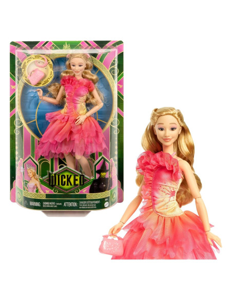Muñeca de Moda Glinda Malvada Mattel 29 cm con Accesorios