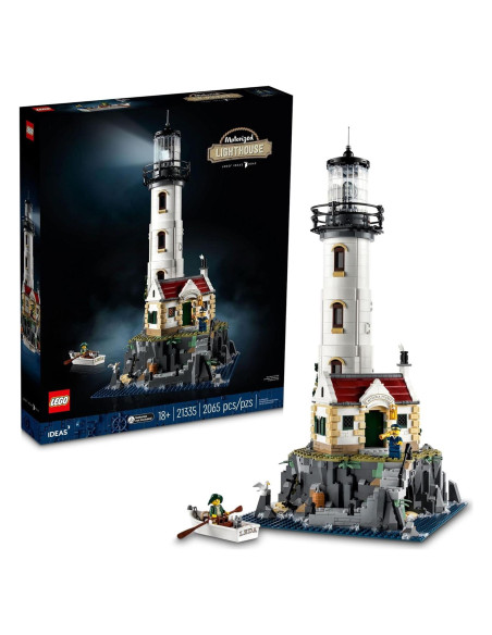 LEGO Ideas Faro Motorizado 21335 para Adultos con Luces