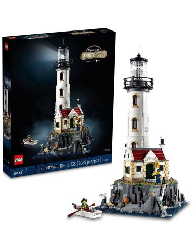 LEGO Ideas Faro Motorizado 21335 para Adultos con Luces
