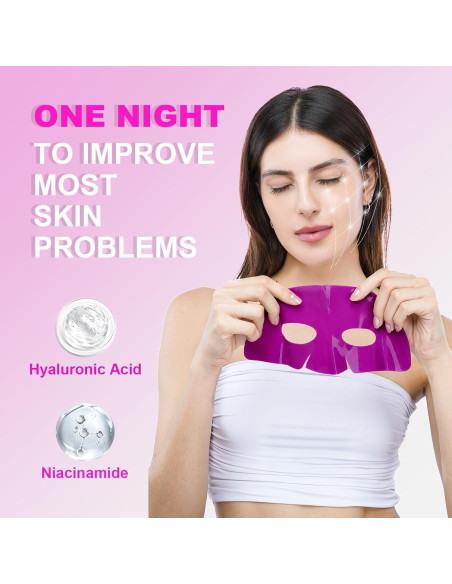 Mascarilla Facial Bio-Colágeno Glam Lady 37g Hidratante Antienvejecimiento