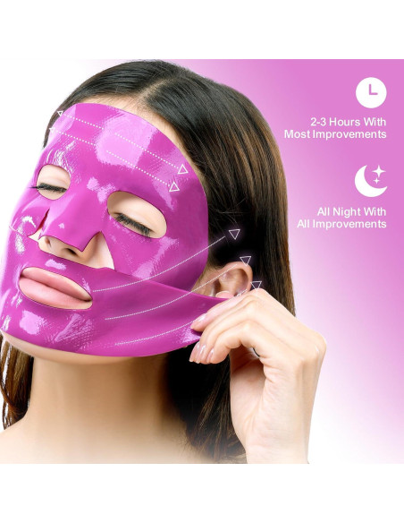 Mascarilla Facial Bio-Colágeno Glam Lady 37g Hidratante Antienvejecimiento