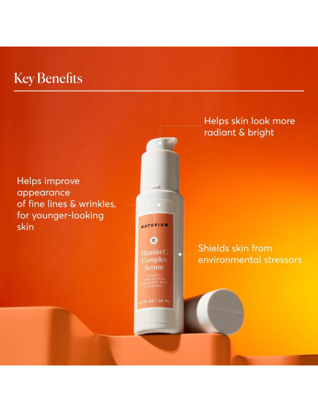 Suero Facial Naturium Vitamina C 28g Antienvejecimiento