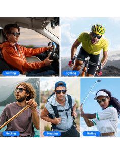 Gafas de Sol Inteligentes Gonbes GS01 Bluetooth UV400 2