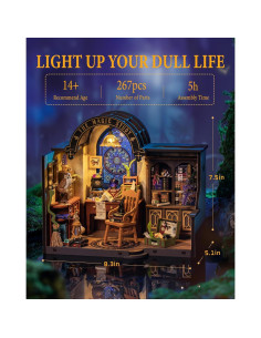 Kit Casa Miniatura Rolife JP3DG166 267 Piezas DIY 2