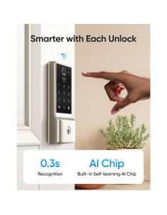 Cerradura Inteligente Eufy C220 con Huella Dactilar y Wi-Fi 2
