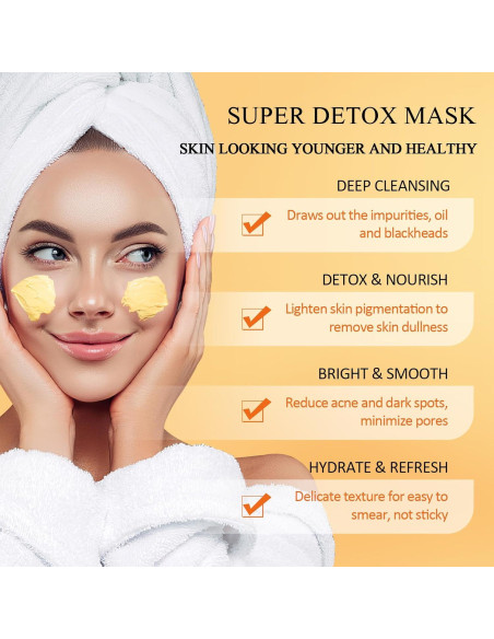 Mascarilla Facial Vitamina C y Arcilla Kaolin 150 g - SHVYOG Mascarilla Facial Vitamina C y Arcilla Kaolin 150 g - SHVYOG