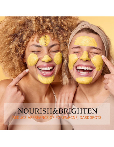 Mascarilla Facial Vitamina C y Arcilla Kaolin 150 g - SHVYOG