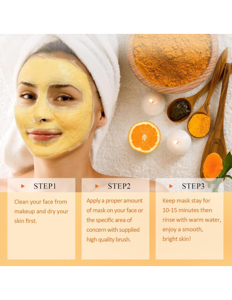 Mascarilla Facial Vitamina C y Arcilla Kaolin 150 g - SHVYOG Mascarilla Facial Vitamina C y Arcilla Kaolin 150 g - SHVYOG