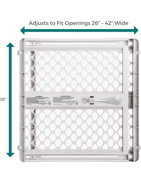 Puerta para Mascotas MYPET Universal 66-107cm Montaje a Presión