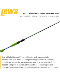 Caña de Pesca Lew's Wally Marshall 213 cm Grafito EVA 2