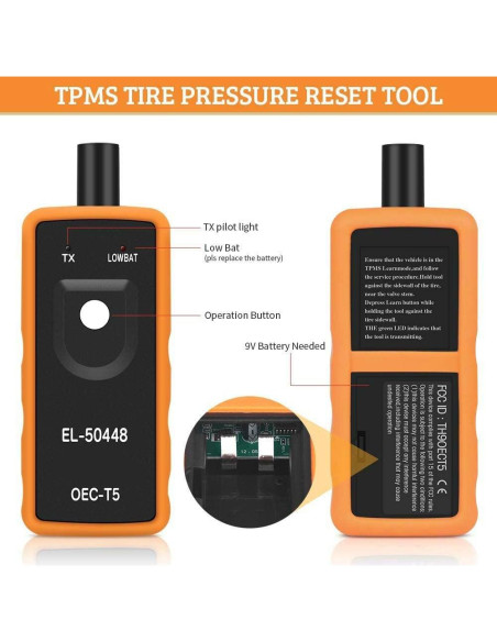 Herramienta de Reaprendizaje TPMS Greyghost EL-50448 para GM Herramienta de Reaprendizaje TPMS Greyghost EL-50448 para GM