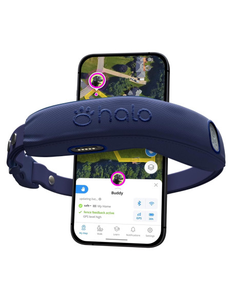 Collar Halo 4 para Perros con GPS y Entrenamiento - Talla Única Collar Halo 4 para Perros con GPS y Entrenamiento - Talla Única