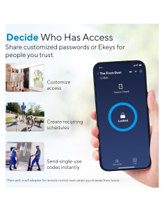 Cerradura Inteligente ULTRALOQ U-Bolt con WiFi y Teclado 2