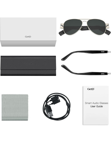Gafas Inteligentes GetD GD0102 Polarizadas Bluetooth Audio