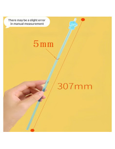 10 Palos de Lectura DOLANFYE para Niños 30 cm Coloridos 2