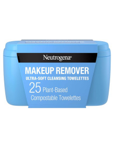 Toallitas Desmaquillantes Neutrogena 25 Pzas Suaves y Ecológicas
