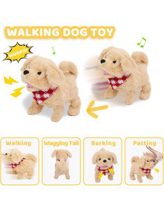 Conjunto de Juguetes de Perro Kindenwinn 15 Piezas para Niños 2