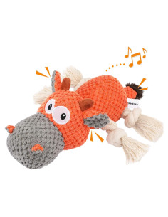 Juguete de Peluche IOKHEIRA para Perros Grandes Naranja