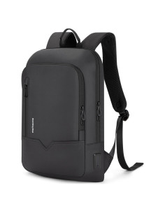 Mochila Business Smart Bange 15.6" Impermeable USB Negro