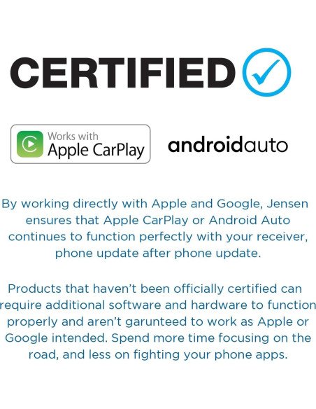 Estéreo de Coche Jensen J1CA10FL 10.1" Pantalla Táctil