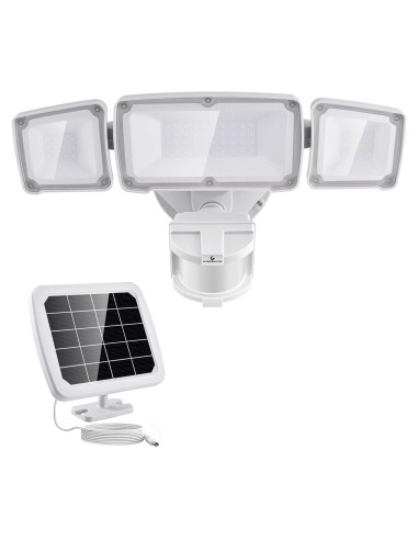 Luz Solar de Seguridad GLORIOUS-LITE 2400mAh LED IP65