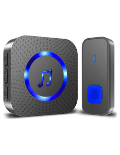 Timbre Inalámbrico SURFOU N95 a Prueba de Agua 400m 55 Melodías