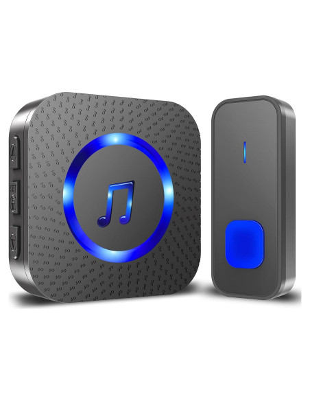 Timbre Inalámbrico SURFOU N95 a Prueba de Agua 400m 55 Melodías