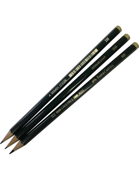 Conjunto de Lápices de Grafito Faber-Castell 9000 - 12 Piezas