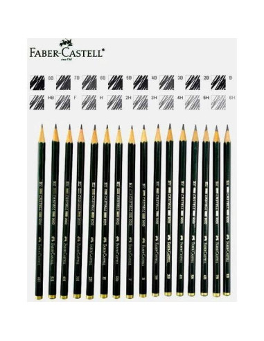 Conjunto de Lápices de Grafito Faber-Castell 9000 - 12 Piezas