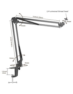 Soporte de trípode para cámara y teléfono SmartYlife Otripod 2
