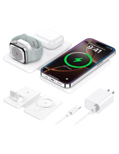 Cargador Inalámbrico 3 en 1 SHEN ZHEN para iPhone 12-16